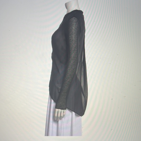 Helmut Lang Silk Button-up Too - Picture 2 of 4